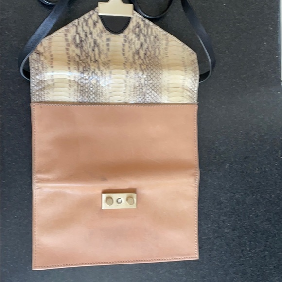 Loeffler Randall Vachetta/Python crossbody Wallet - Picture 11 of 11